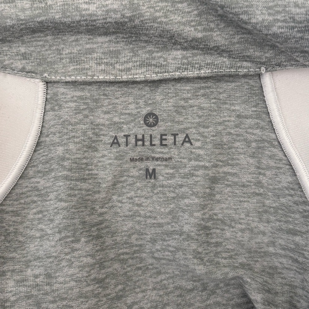 Athleta Heat Zone 1/2 Zip Pullover Long Sleeve Top with Thumb Holes - Picture 8 of 10